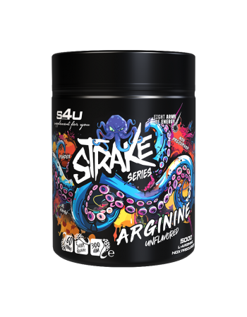 S4U Strake Series Arginine Aromasız 300g - Saf Performans S4U Strake Series Arginine Aromasız 300g - Saf Performans