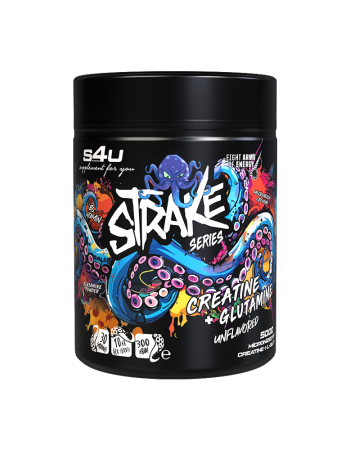 S4U Strake Series %100 Mikronize Creatine + Glutamine 300 Gram S4U Strake Series %100 Mikronize Creatine + Glutamine 300 Gram