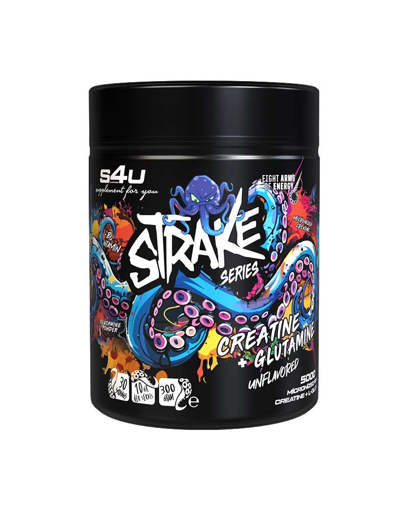 S4U Strake Series Creatine + Glutamine %100 Saf 300g
