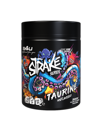 S4U Strake Series Taurine %100 Saf Aromasız 300 Gram S4U Strake Series Taurine %100 Saf Aromasız 300 Gram